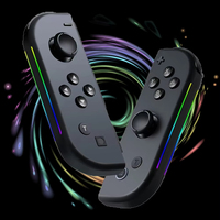 Joypad Controller For Nintendo Switch/OLED/Lite Wireless Gamepad With wake up RGB color lights Joycon 6-Axis Gyroscope Joystick