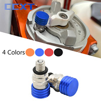 M5x0.8 Bleed Waterproof Front Fork Bleeder Relief Valve For Yamaha YZ TTR WR  125 250 450F Suzuki DRZ RM RMX RMZ Kawasaki Honda