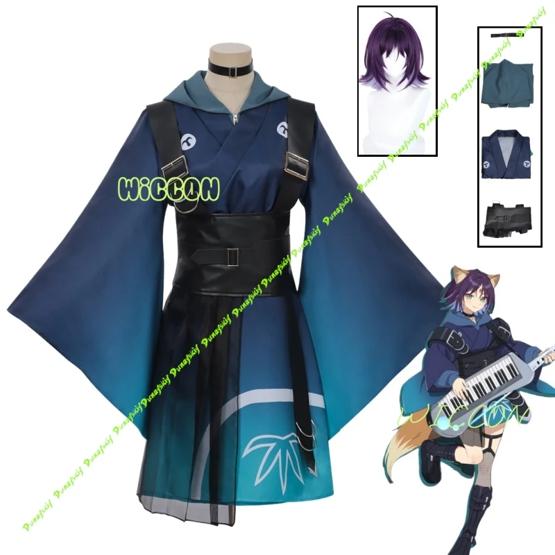 

Костюм для косплея Sakayori Iroha, аниме-принцесса Кагуя-чо, Кагуя-химэ, женский костюм для ролевых игр, наряд на Хэллоуин