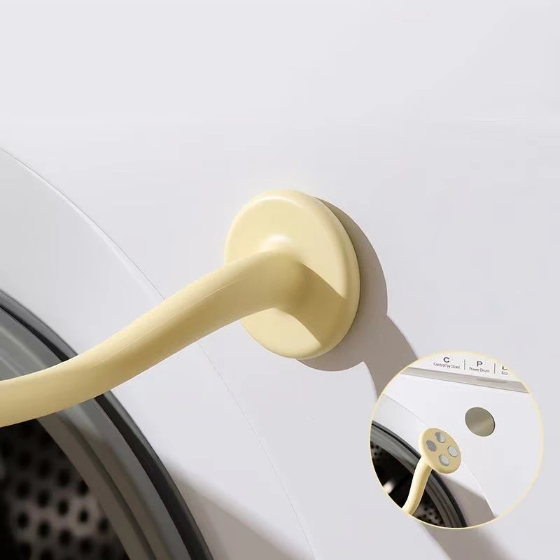 

New Magnetic Washer Door Prop-Stabilizer For Front Load Machines-Easy-Install, Flex Design-Fits Most Washers & RV Laundry Doors