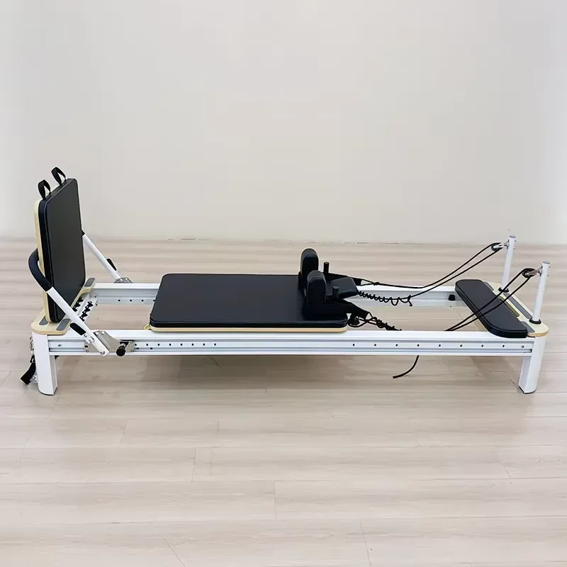 for Ultra-smooth Full Track Aluminum Alloy Pilates Reformer for Full Body Workout