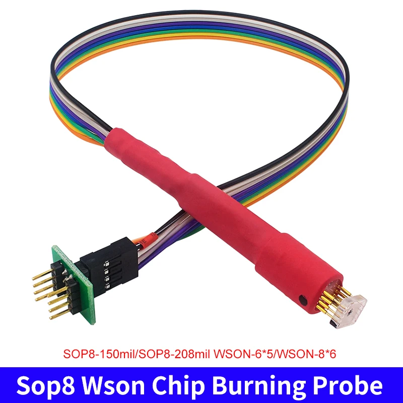 Wholesales Sop8 Wson Chip Download Burn Write Probe Spring Needle Optional SOP8-150mil/SOP8-208mil WSON-6*5/WSON-8*6 1 PCS