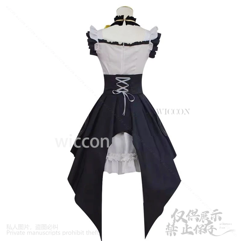 Anime Spiel Blau Archiv Cosplay Iochi Mari Kostüm Lolita Kleid Pelzigen Cos Perücken Earwear Für Halloween Weihnachten Mädchen Angepasst