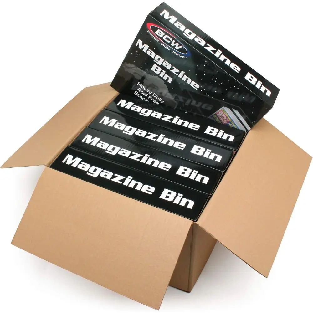 

Контейнеры для хранения журналов, документов и книг | Прочный контейнер для журналов | Коробка для хранения журналов или органайзер для сортировки и организации | Сверхпрочные и долговечные