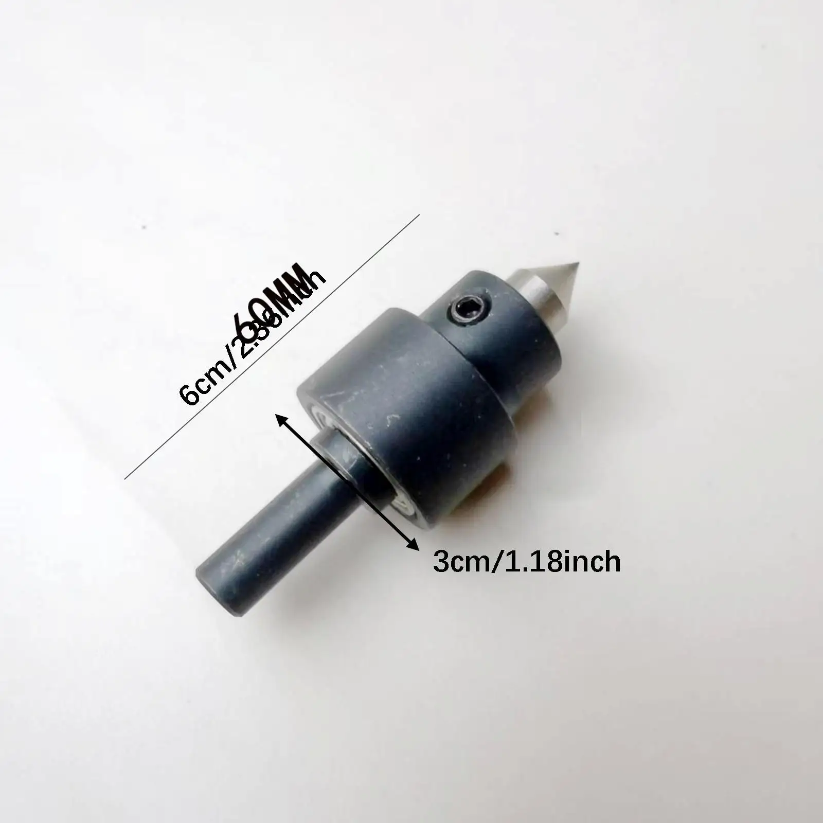 

Lathe Live Center Solid Automatic Centering Rotating Compact Mini Lathe Center