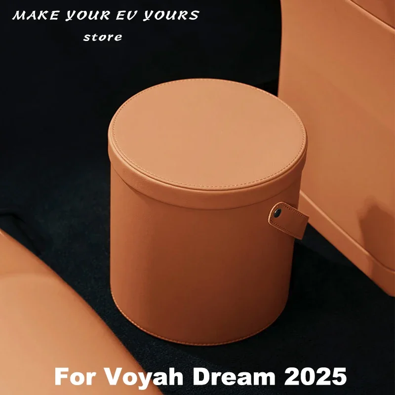 

Новинка! Для Voyah Dream 2025, автомобильное ведро для хранения, подвесное портативное мусорное ведро, аксессуары для интерьера