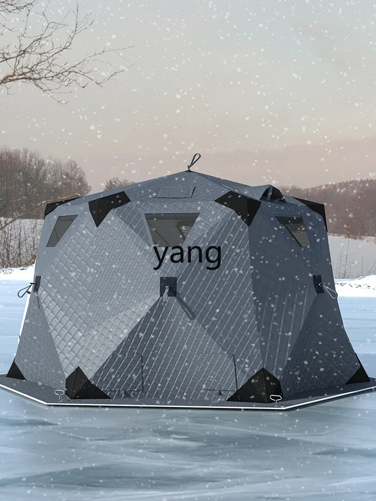 CX outdoor winter fishing camping equipment thickened cotton warm windproof and cold-proof tent