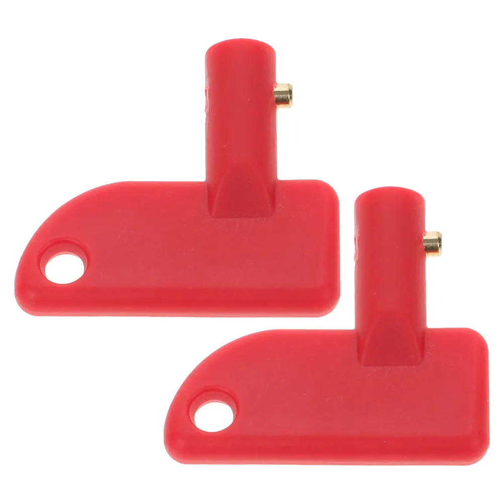 

2Pcs Disconnect Switch Handle Car Plastic Shutoff System Part Emergency Circuit Isolation Quickly Vehicle