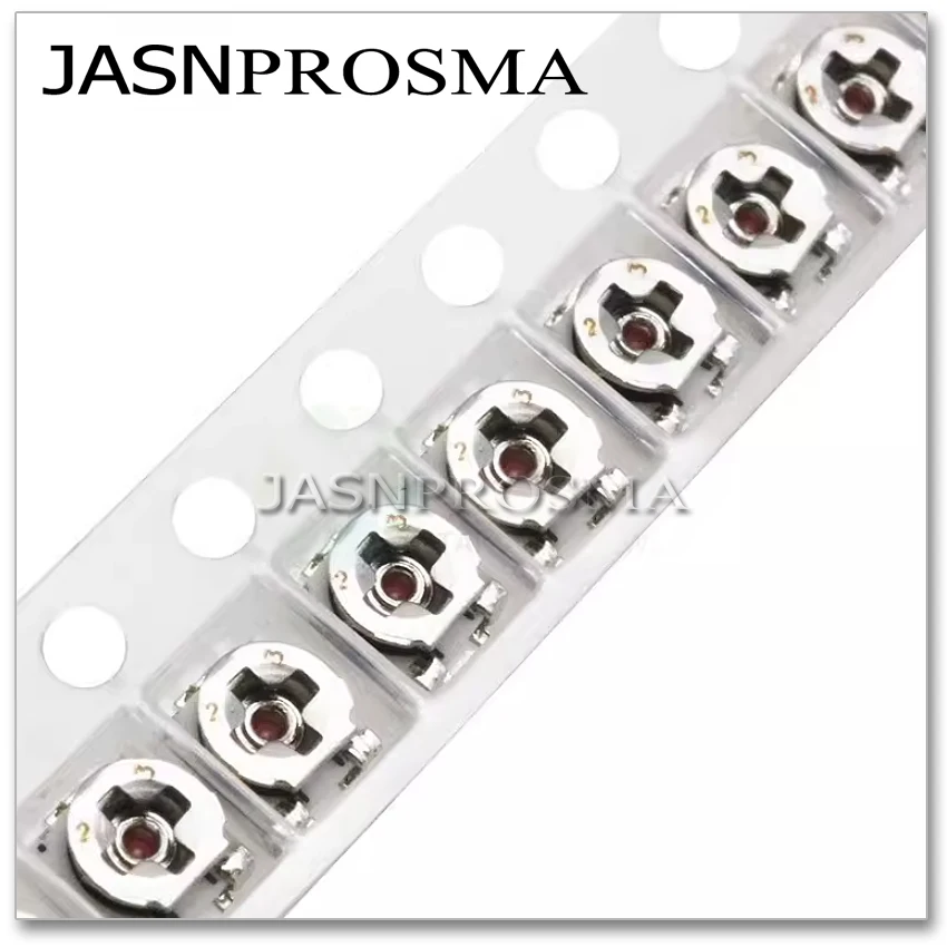 JASNPROSMA EVM3ESX50B55 500K EVM3ESX50B16 1M 100PCS 500pcs OHM 3*3 3X3MM 3X3 smd original trimmer potentiometer resistor