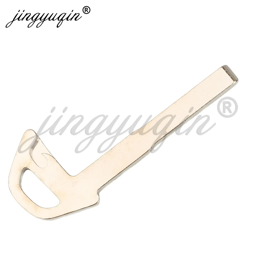 jingyuqin 10 pcs Insert Keyless Blank For Jaguar XF XK XKR X-Type S-Type New Smart Remote Keyless Entry Fob Key Blade