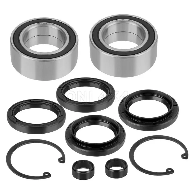 Retenes de Rodamientos de Rueda Delantera para Honda FourTrax 300 Rancher 350 400 420 Solo para 4x4 91051-HC5-003 91209-HN2-003 91256-HC5-003 ATV