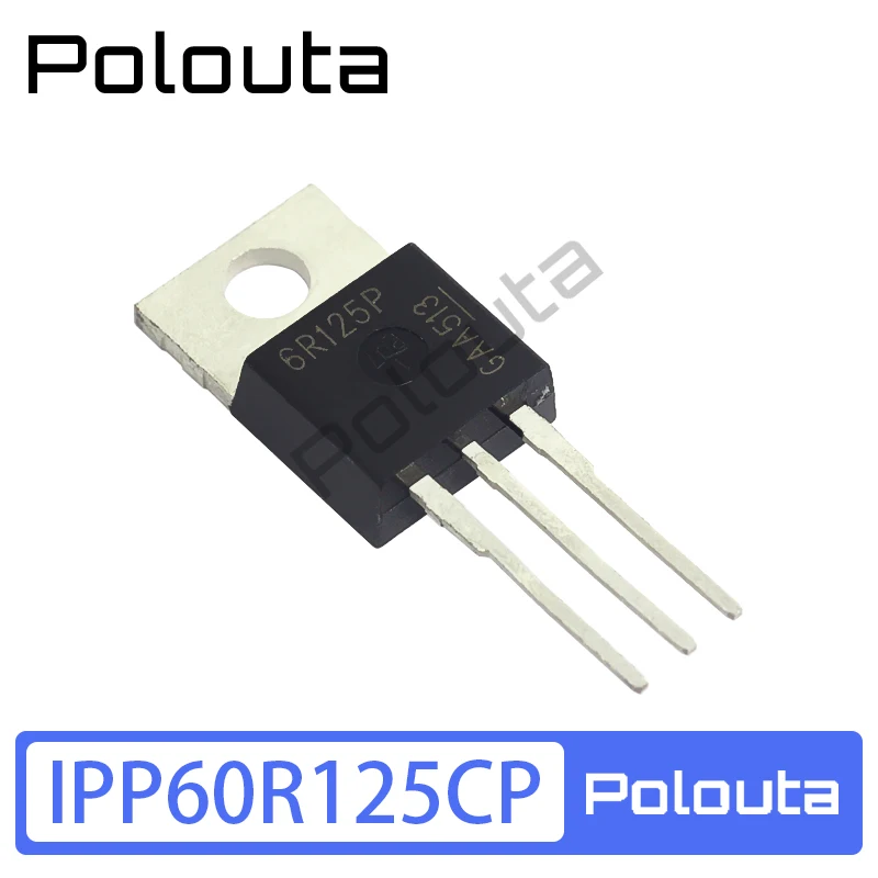 5 Teile/satz IPP60R125CP 6R125P 6R125 ZU-220 MOS Power Transistor Akustische Komponenten Kits Arduino Nano Integrated Circuit Polouta