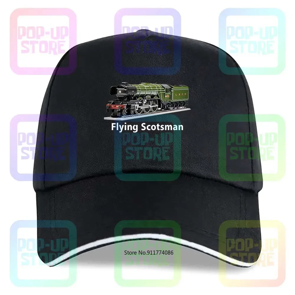 The Flying Scotsman hombres mujeres trenes Hornby locomotores algodón camión conductor gorras gorra de béisbol para hombres y mujeres