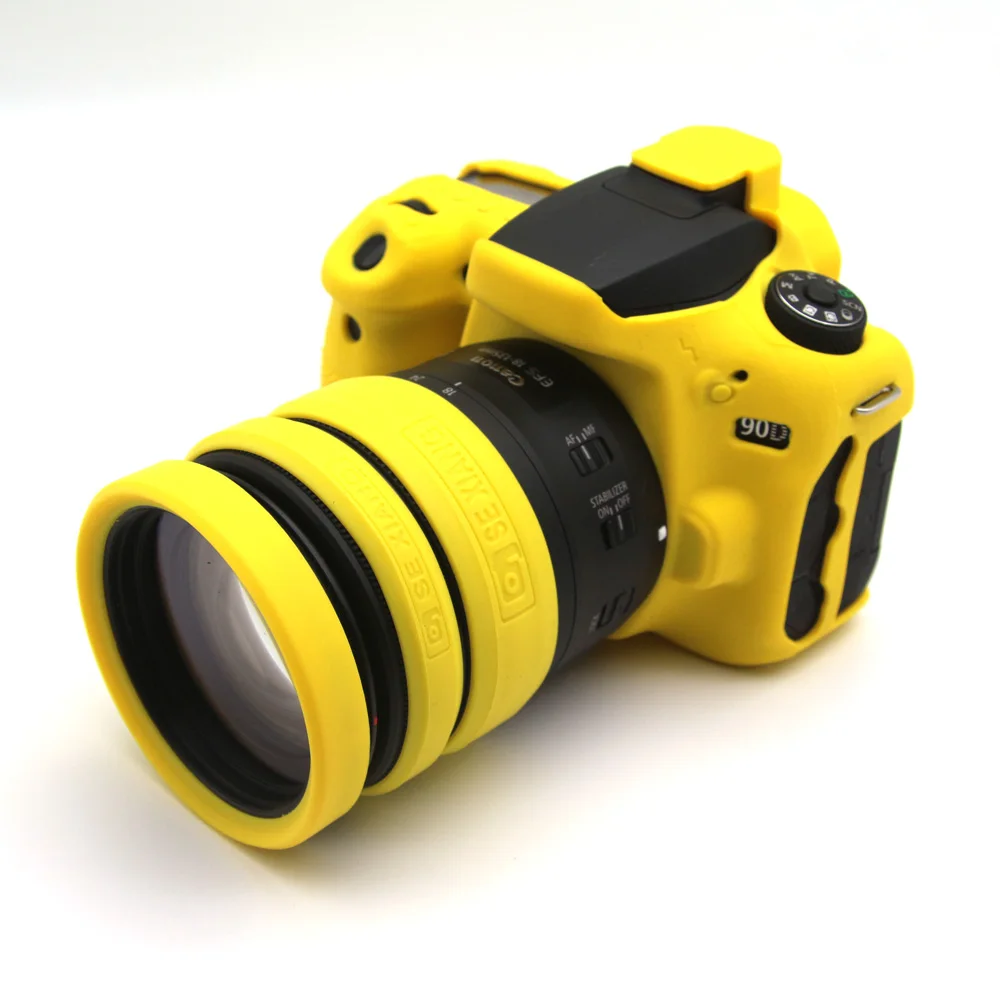 Camera Bag For Nikon Z7II Z6II Z5 Silicone Case + 3pcs Lens Ring Rubber Band Protector Storage Durable Carrying Case Handheld