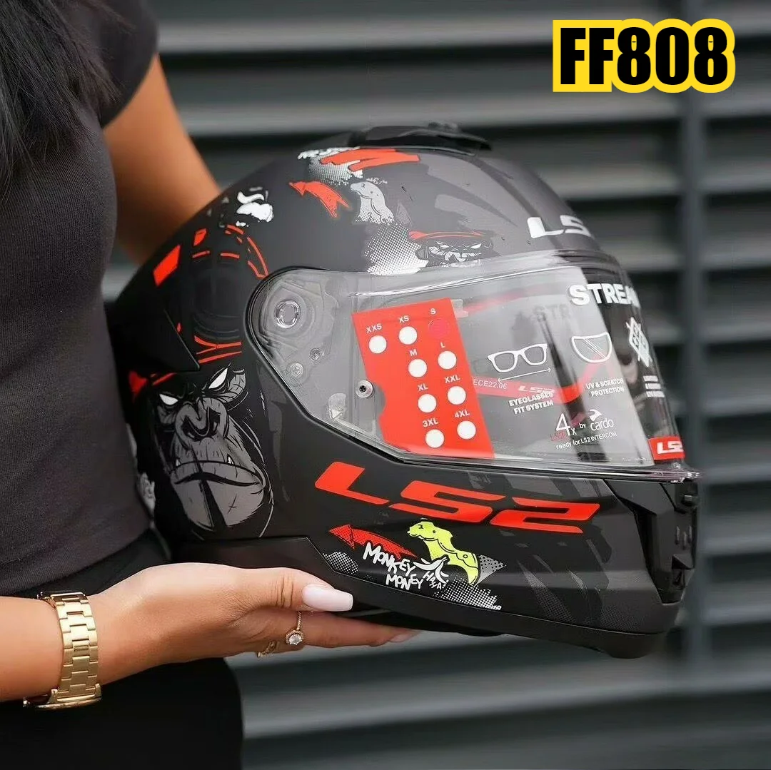 

LS2 FF808 STREAM II анфас мотоциклетный шлем двойной козырек мотокросс мотоциклетные шлемы ECE оригинальный ff808 cascos para moto