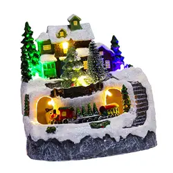 Christmas Village House Party Supplies Ornaments Collectible Building for Coffee