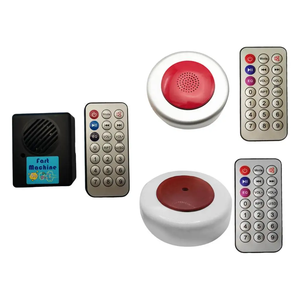 Practical Joke Fart Machine Noise Maker Sound Toy Remote Control for Party Birthday Gift Office Fun Prop