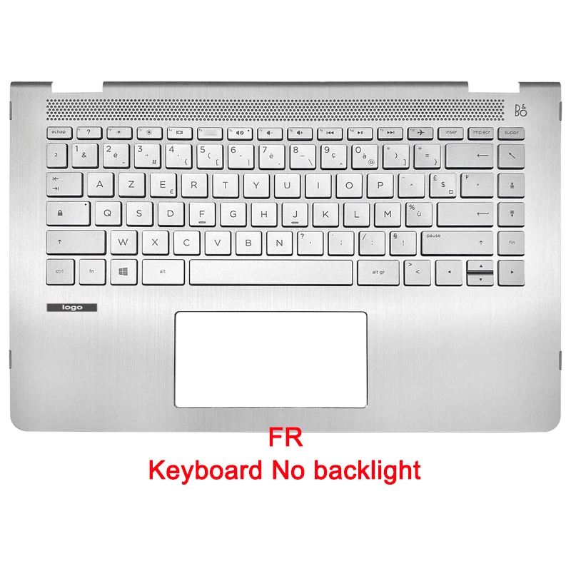 Keyboard penutup atas untuk HP Pavilion X360 14-BA 14T-BA 14M-BA TPN-W125 cangkang casing sandaran tangan Laptop