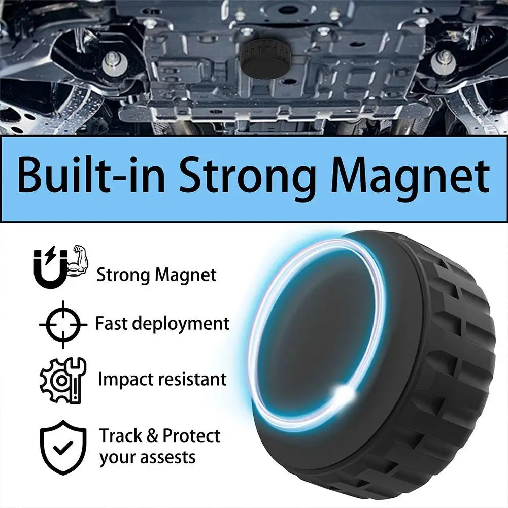 

For Airtag Apple Case Magnetic Suction For Air Tag Holder GPS Tracker Car Bike Motorcycle For AirTags Protective Cover N EW O7A5