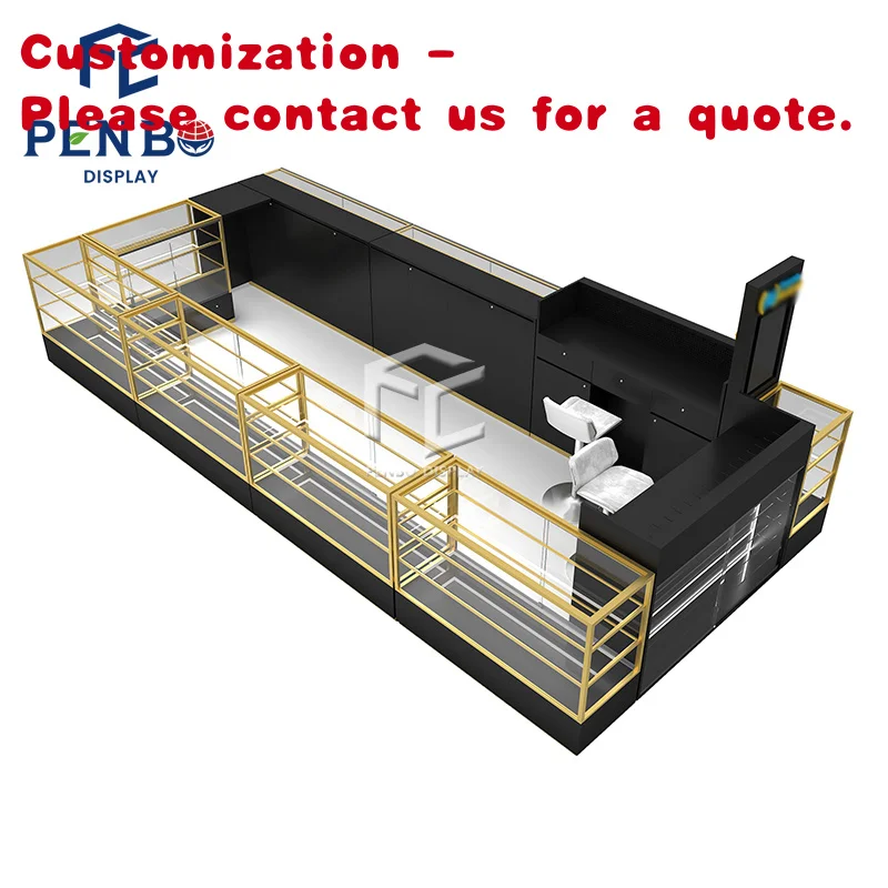 custom.High Quality Phone Repair Shop Design Glass Cellphone Store Showcase Modern Mobile Phone Accessories Kiosk Shopping