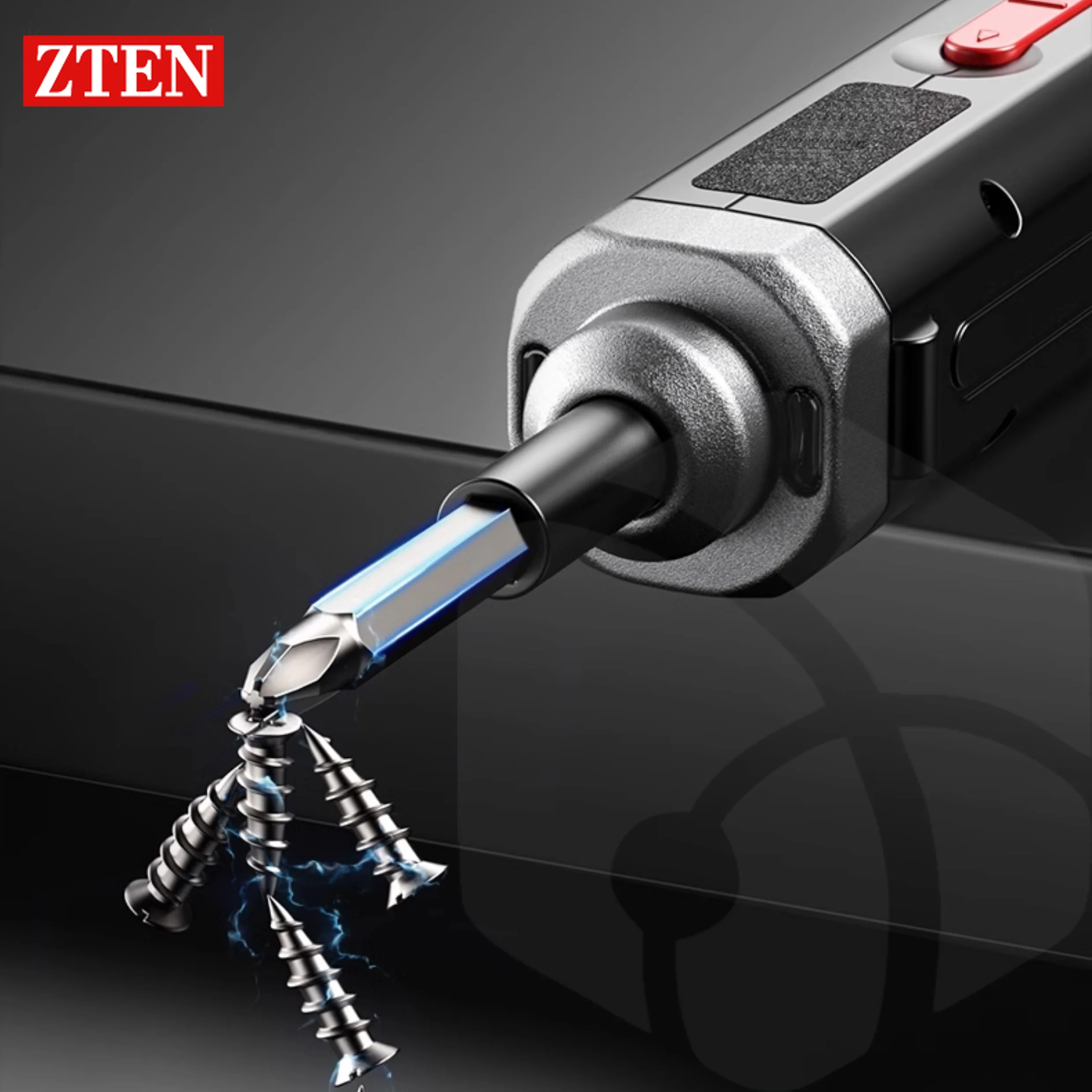 

ZTEN Precision Electric Screwdriver Set Mini Screwdriver Rechargeable Cordless Screwdriver Electrician Repair Power Tool Sets