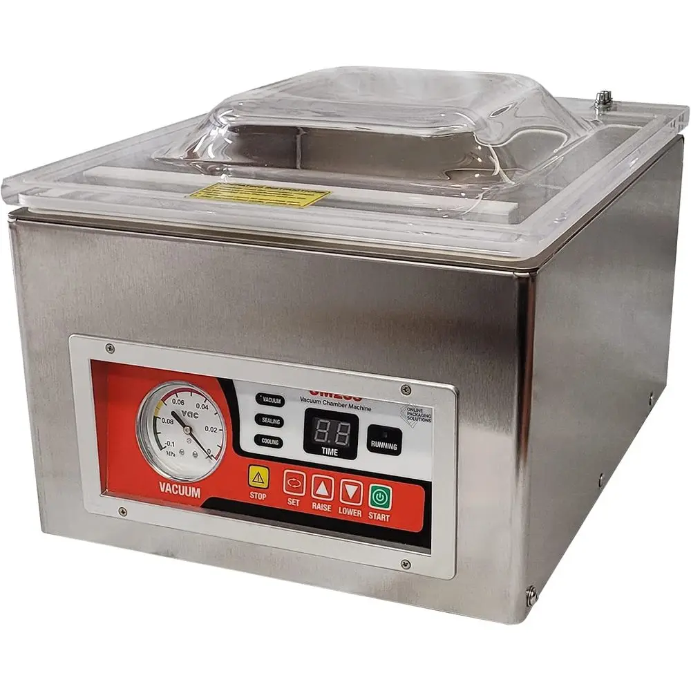 

Chamber Vacuum Sealer, CM255, Perect or Home and Commercial Kitchens, Industrial Grade Packaging hine with High Powered Pump