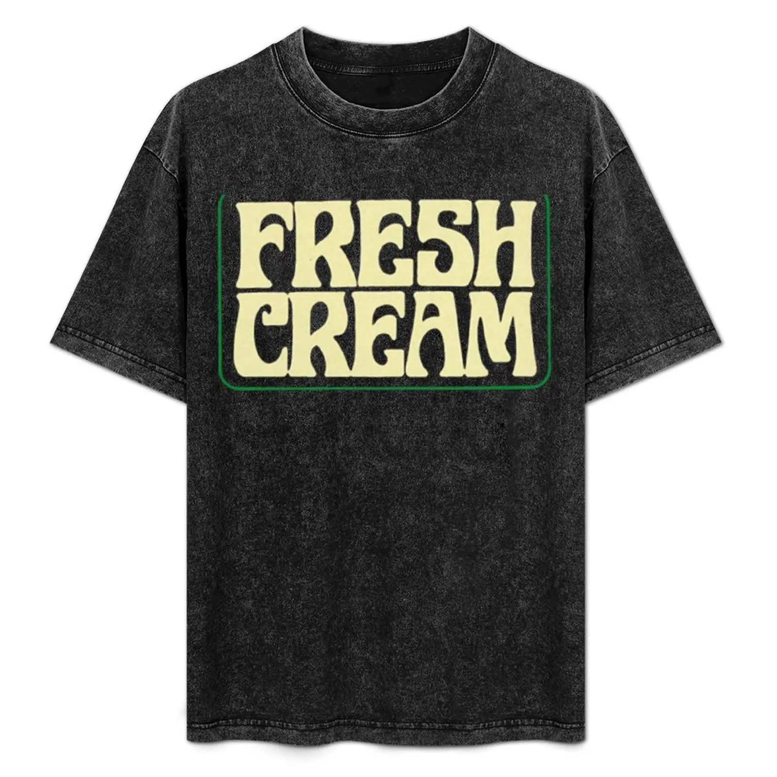

Cream Band T-Shirt man tshirt cotton t shirts man 100% cotton t shirts high quality t shirts for man cotton soft T-Shirt