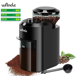 Elektrische koffiemolen Verstelbare braammolen Koffiebonen malen met 28 maalinstellingen voor French Press Drip Espresso Coffee