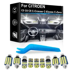 Car Interior LED Light For CITROEN C5 C6 C8 C-Crosser C-Elysee C-Zero Tourer Aircross Parts Accessories Indoor Lamp Canbus