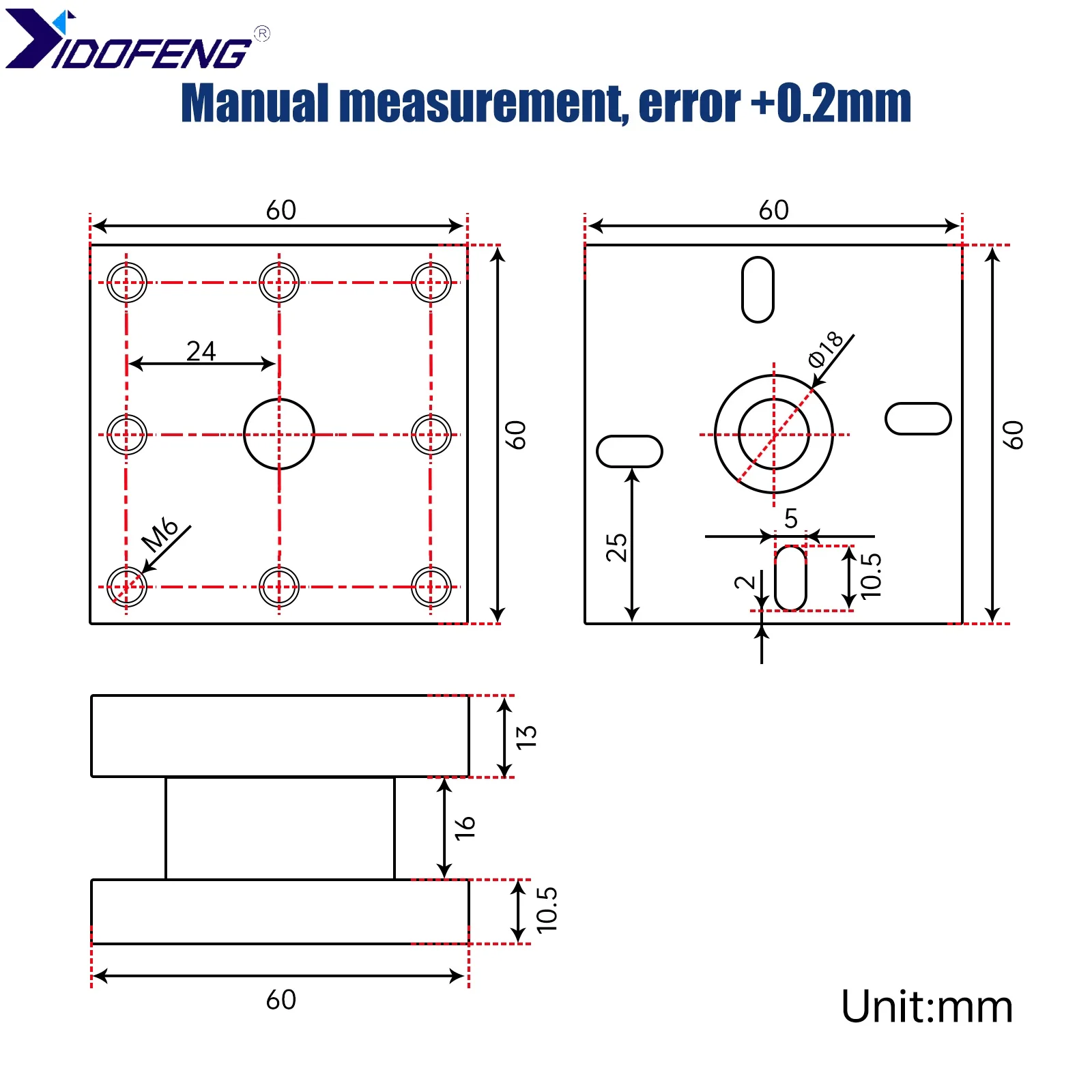 Square Tool Post Rest Metal Tool Holder For CJ 0618/WM210V-212 Mini Lathe Accessories CNC Tool Machine Parts