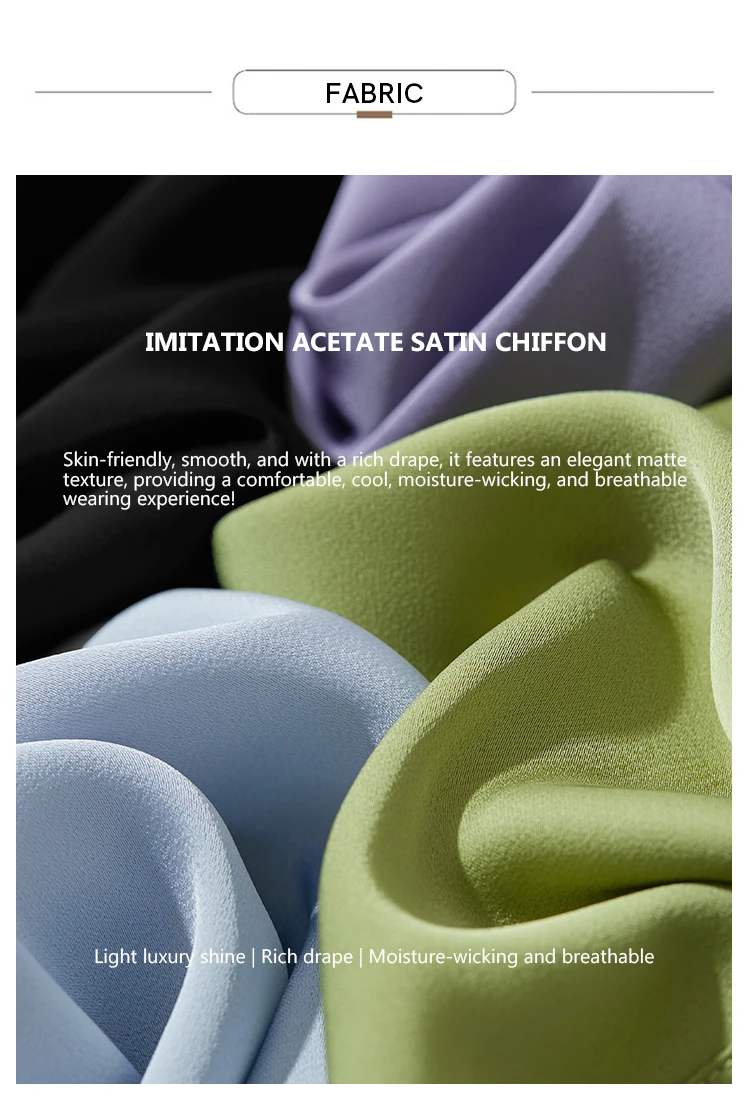 Amii Minimalistisches Oberteil für Damen, einfarbiges Hemd, weicher leichter Satin, stilvoller, schlankmachender Arbeitsplatz-Stil, französisches Damenhemd 12521085 – Detail 14