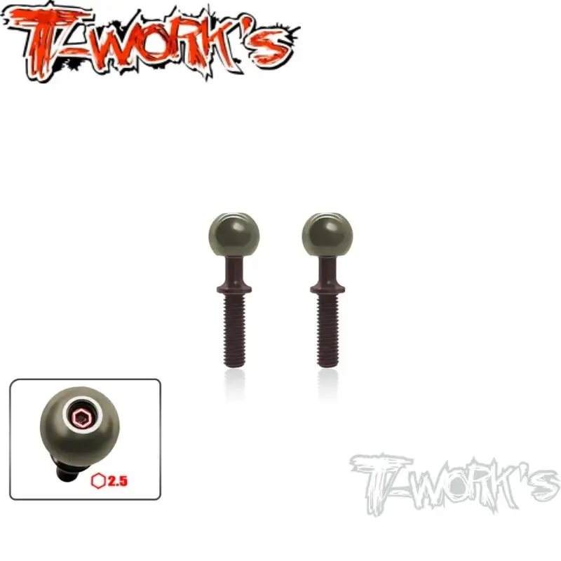 

Original T works TO-192-RC8B3 Alum. Pillow Ball With Spring Steel Shaft ( For Team Associated RC8 B3/B3.2/T3.2/T3.2E ) 2 Rc part