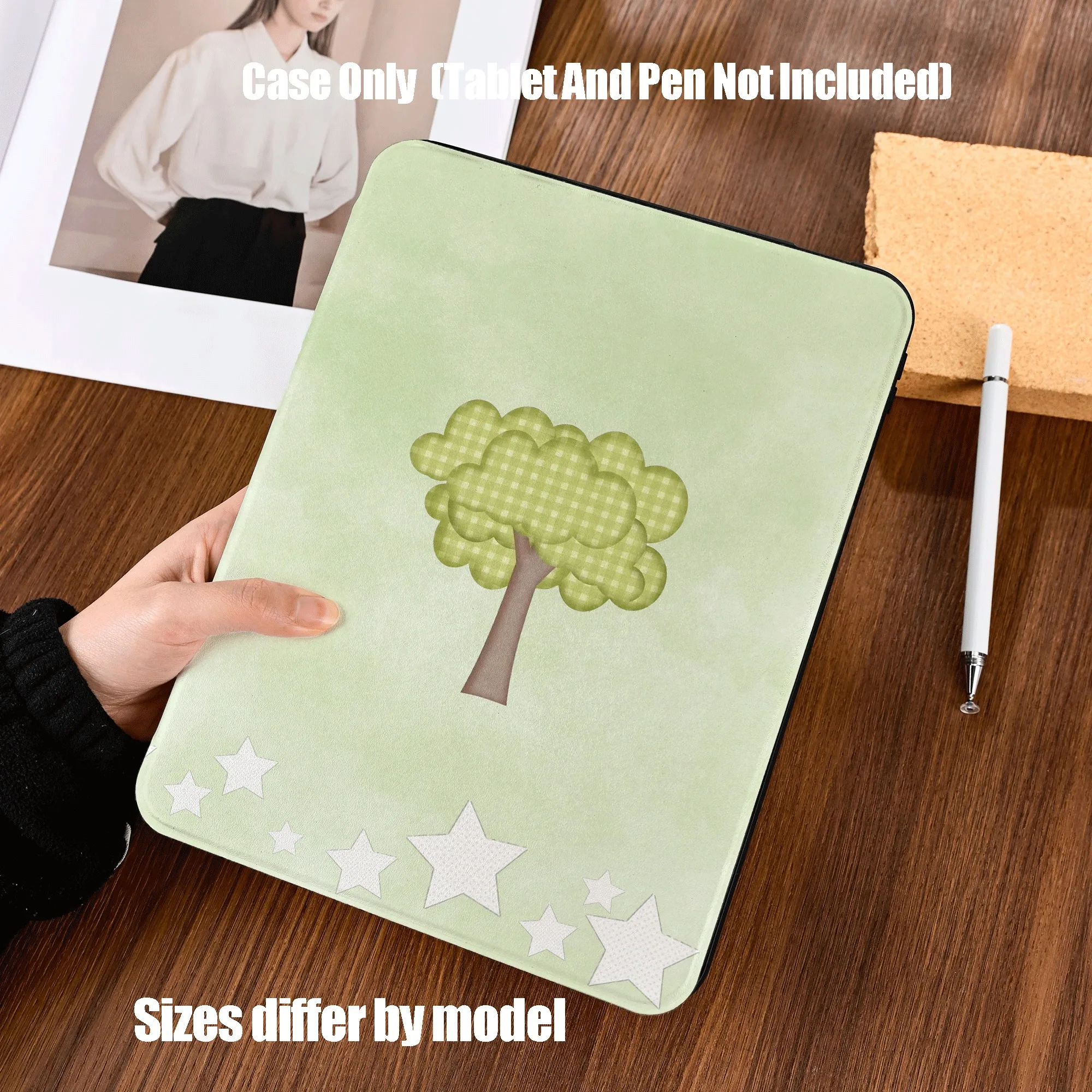 

High-quality tablet computer case - suitable for iPad/iPad Pro/iPad Air/iPad Mini series cases | Shockproof, with pen slot stand