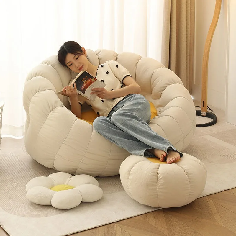 

Bean Bag Chair for Adults, Convertible Chair, Giant Bean Bag Couch, 2 Seater Lazy Sofa, Comfy Lounge Loveseat Furniture