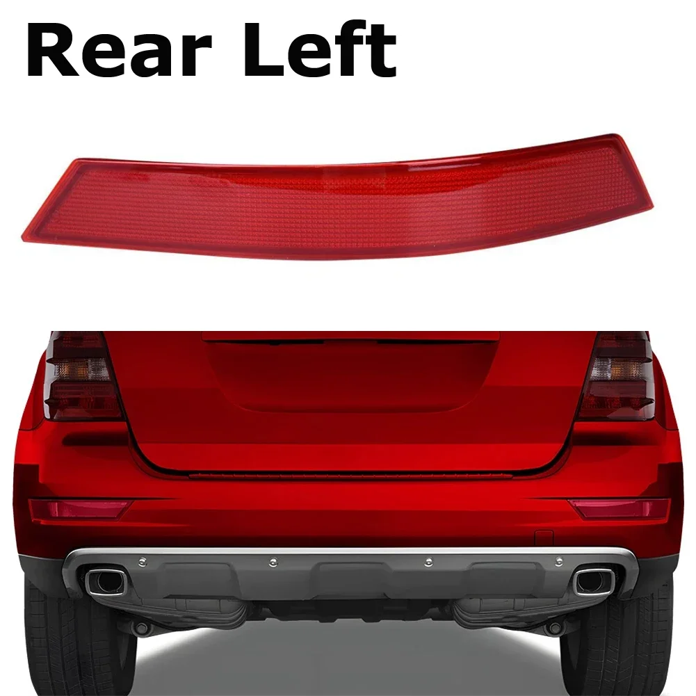 Car Bumper Repair Plastic Left Rear Reflector ML320 Bluetec 4Matic Plastic Material OEM 1648200374 Left Side Fit