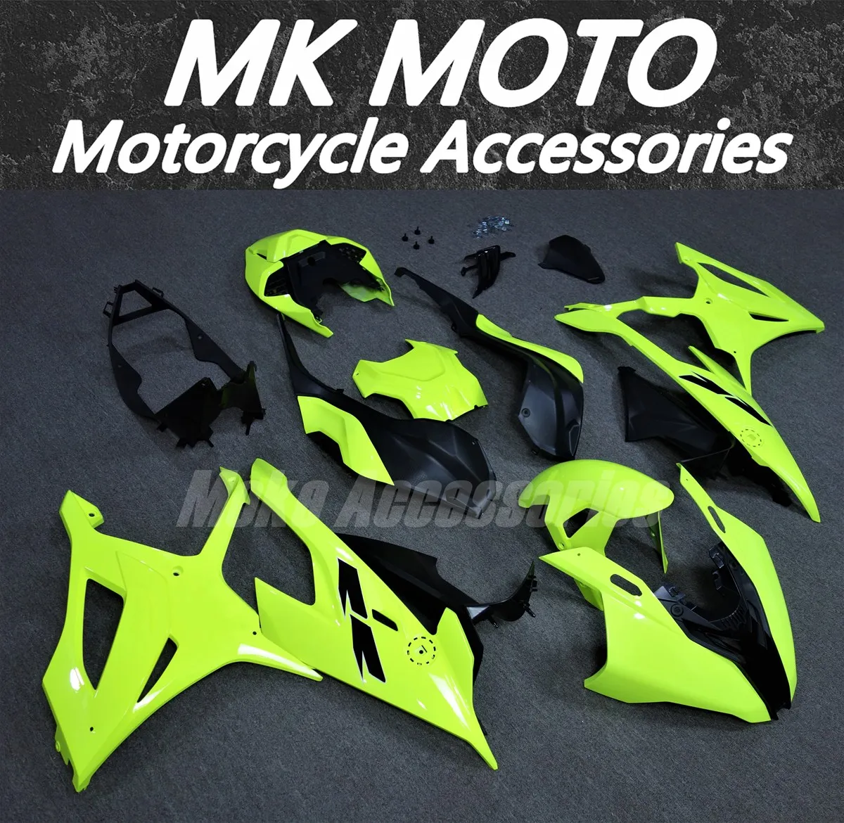 

Комплект обтекателей для M1000RR S1000rr 2019 2020 2021 2022, комплект кузовных деталей, высококачественный АБС-пластик, черный, неоновый, флуоресцентный.