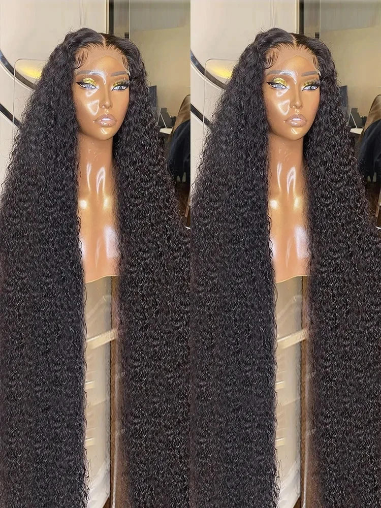 Glueless Wig Human Hair Ready Lo Wear Curly Hd Human Hair Wigs For Women Deep Wave 13x4 Lace Frontal Wig Brazilian Wigs On Sale