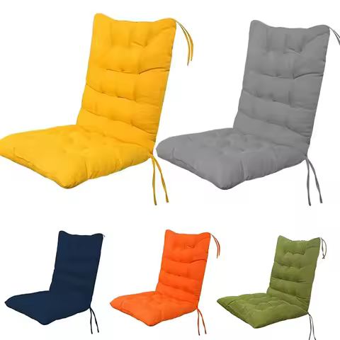 45x100cm Outdoor Garden Rocking Deck Chair High Back Seat Pad Chair Thick Sun Seat Pad Tatami Cushion Without Chair 방석