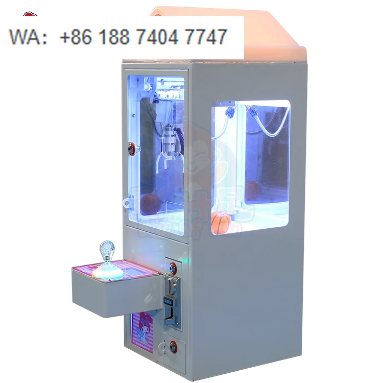 

New Designed Mini Claw Crane Machine Coin Operated Amusement Game Machine In Stock
