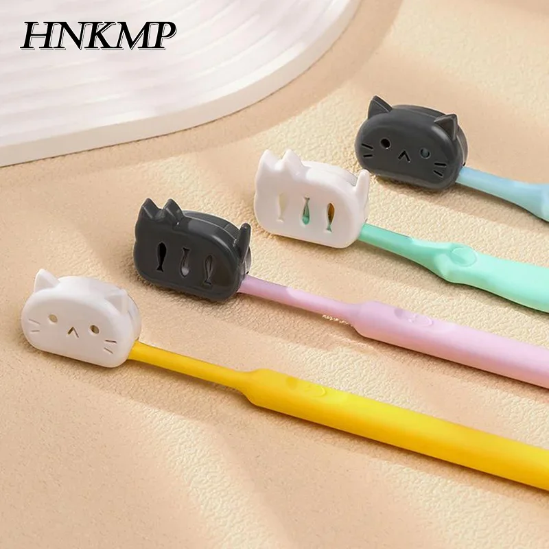 

Portable Toothbrush Head Cover Clips Plastic Dustproof Head Germproof Protector Caps Travel Hiking Camping Bathroom Accessories