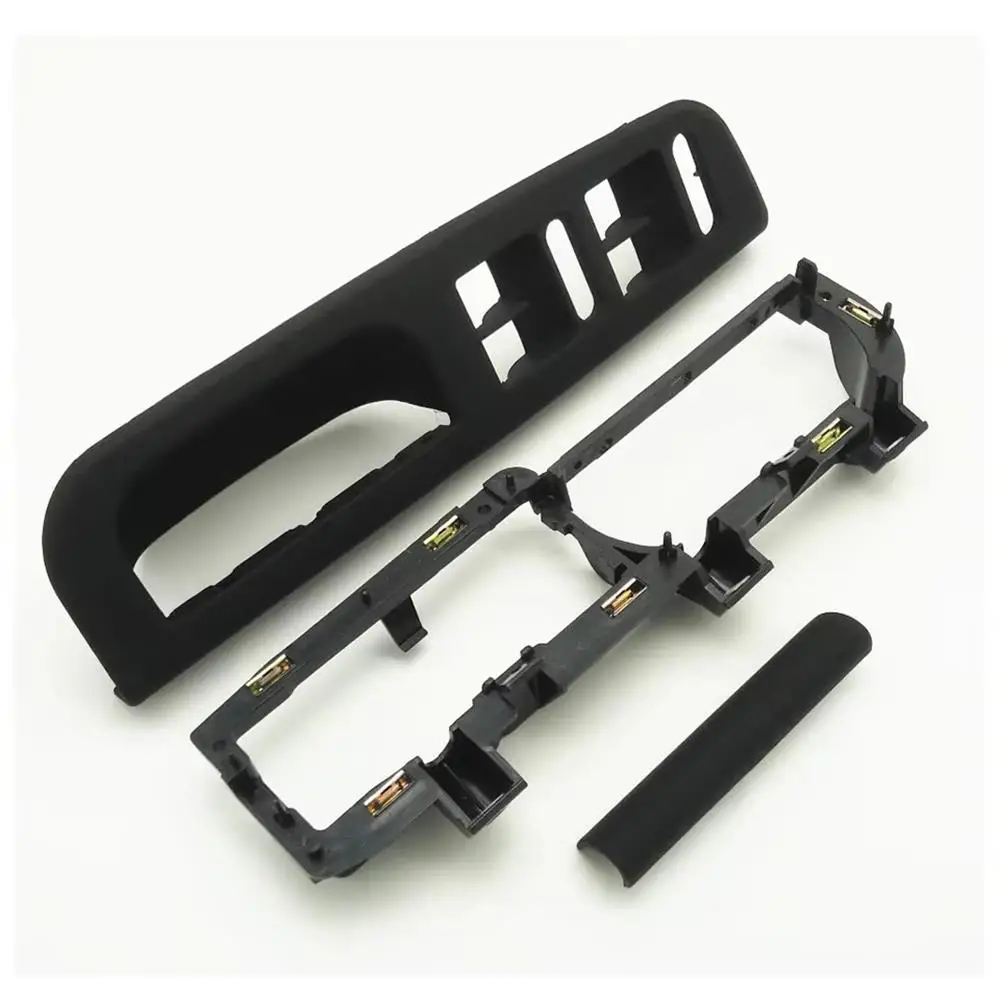 3 Pcs Black Color for VW Passat B5 Interior Door Handle Lifter Switch Bracket Base Caps 3U1 867 179 3B1 867 171 E 3B0 867 175