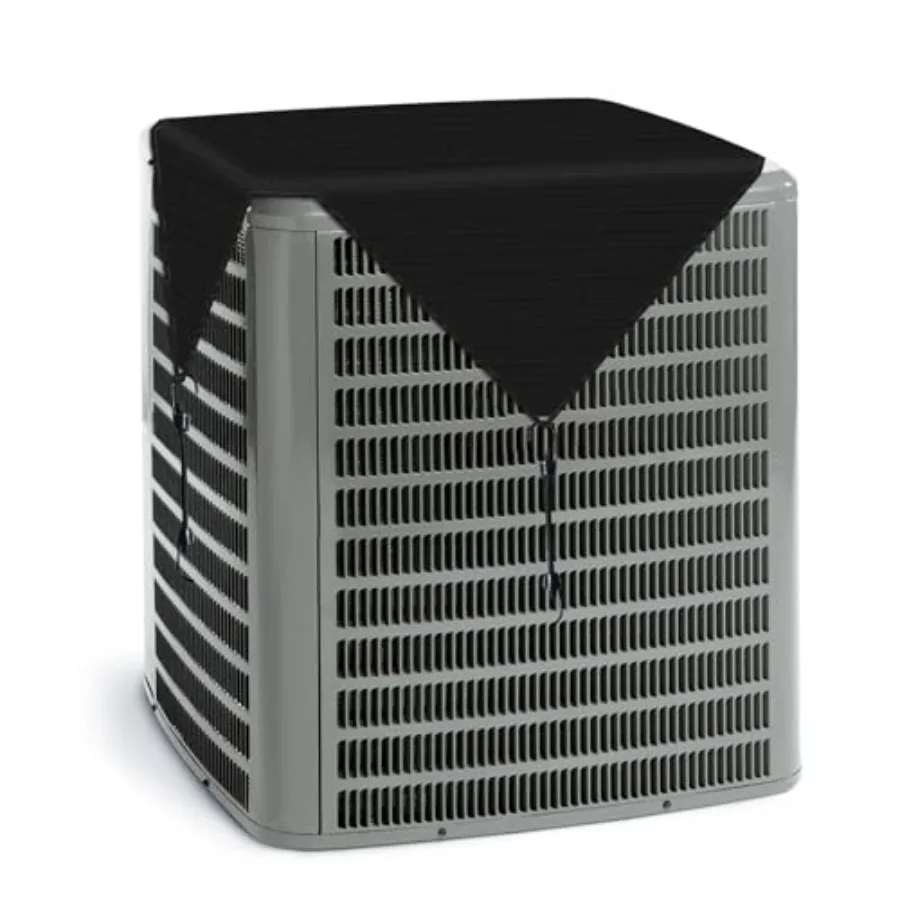 

36"x36" Winter Outdoor AC Unit Compressor Cover Waterproof Outside Air Conditioner Cover Dog Kennel Playpen Cover with 4 Bungee