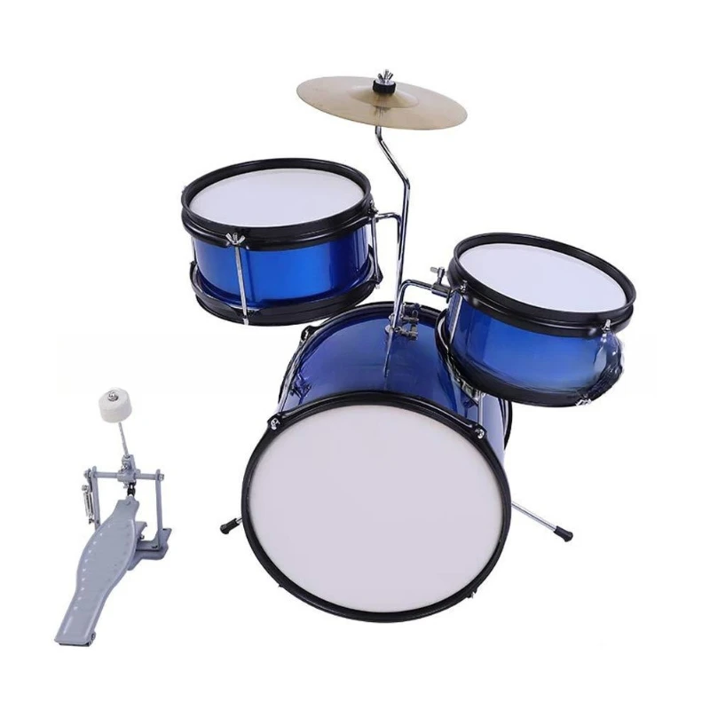 

Children's Drum Set 3-piece Drum Set Beginner Percussion Instrument