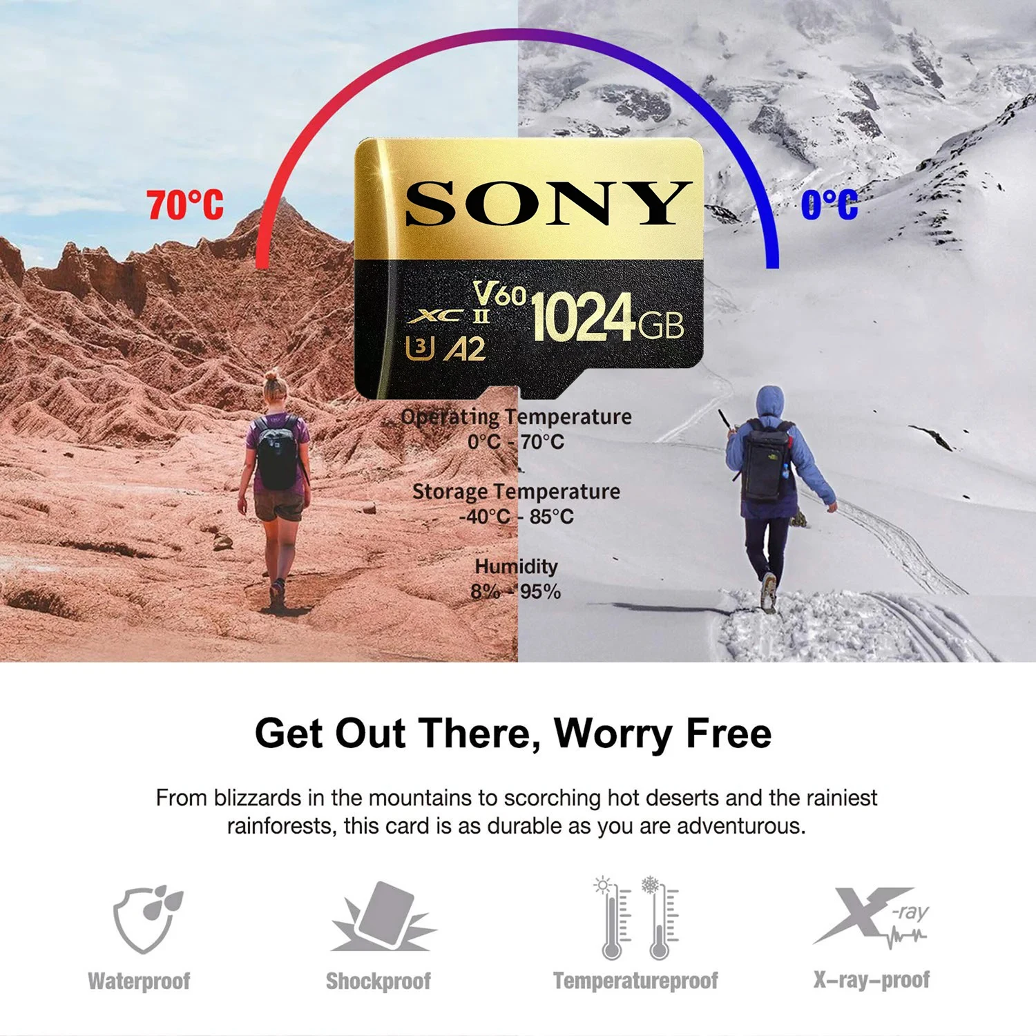 سوني الترا مايكرو Tf SD 128GB 256GB 512GB 1 تيرا بايت مايكرو Tf SD بطاقة SD/TF بطاقة فلاش بطاقة الذاكرة MiniSD للهاتف