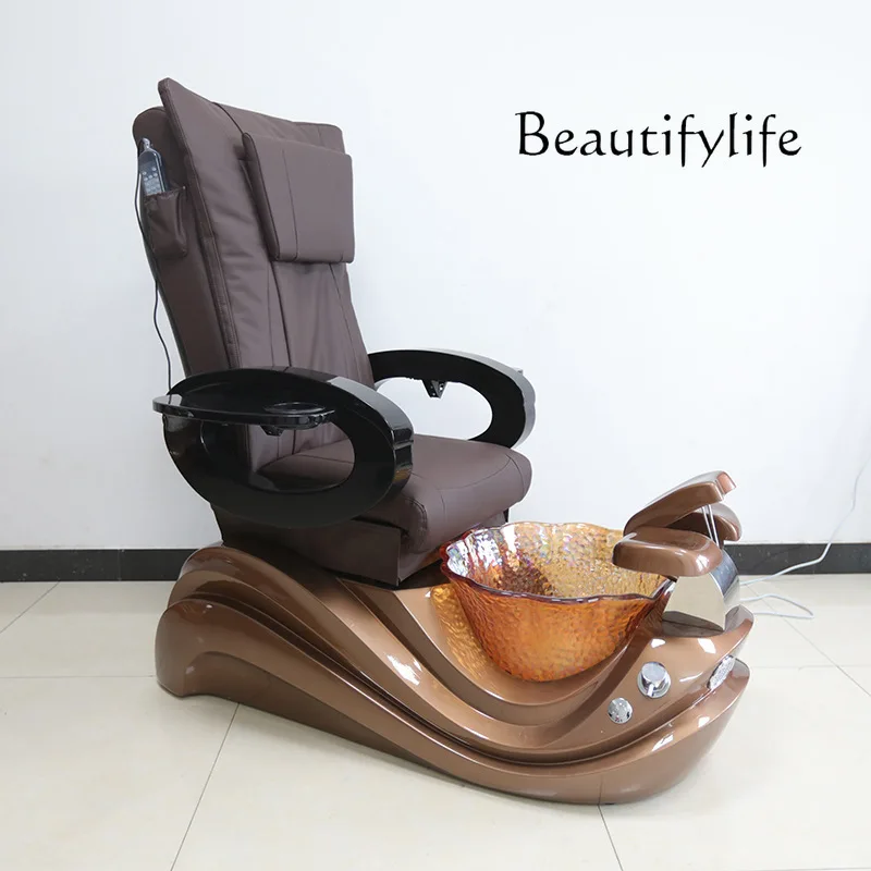 Electric massage foot massage sofa spray base foot massage sofa high-end foot bath chair