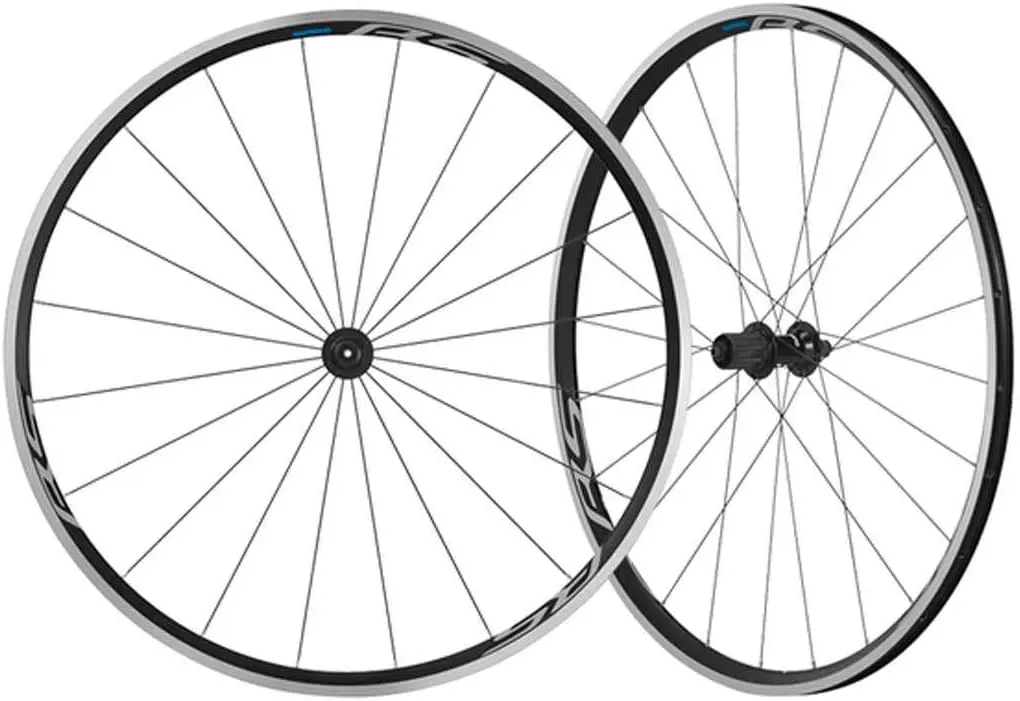 WH-RS100 WHEELSET QR 168MM CLINCHER BLACK W/RIM TAP