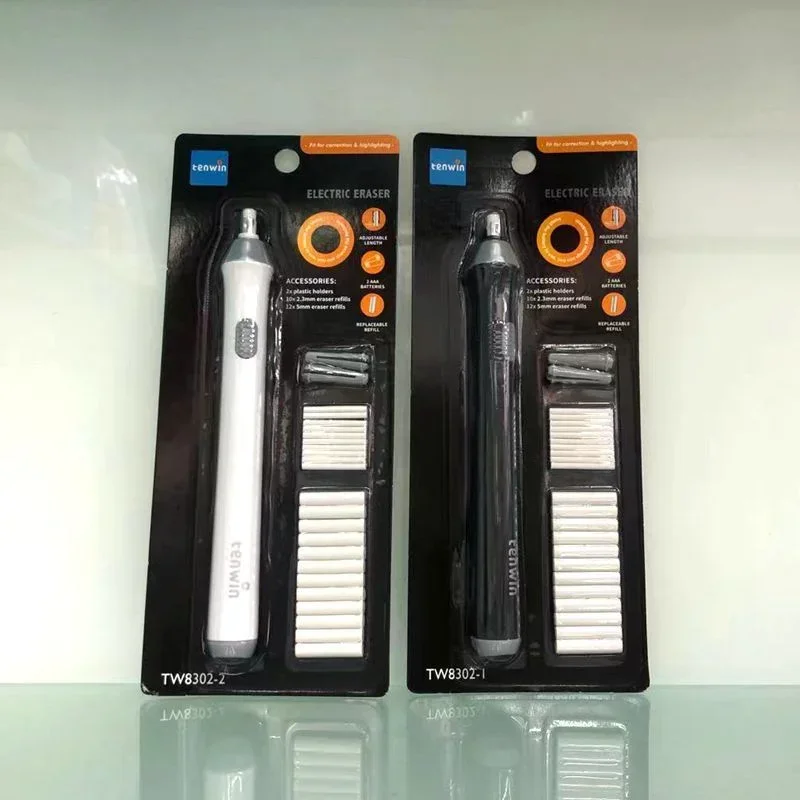 New Students Use An Electric Eraser To Save Effort and Clean Automatically Rotate The Sketch Drawing Tool To Learn Stationery