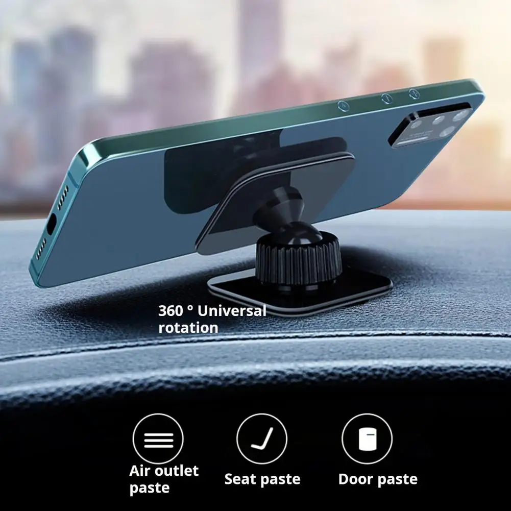 Nanometer Glue Mobile Phone Mount Universal Adhesive Car Phone Holder Mount with 360 Degree Rotation for Auto for Cell for Car