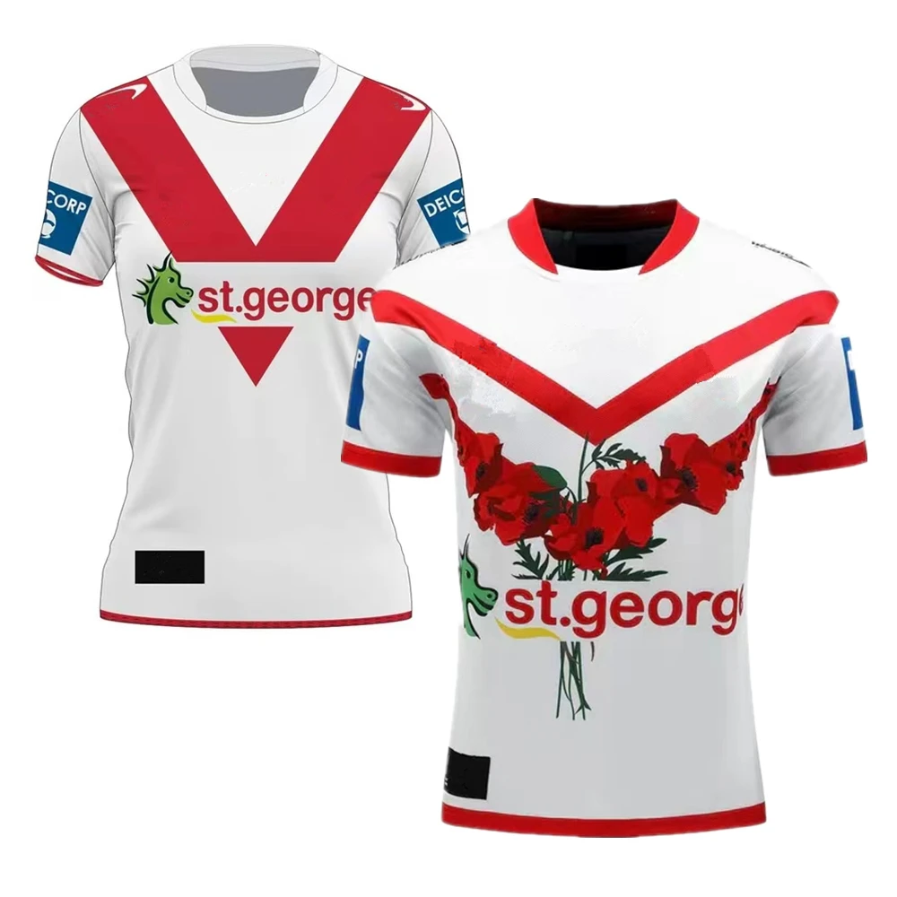 2024 St George Dragons rugby jersey Australia DRAGONS rugby shirt t-shirt