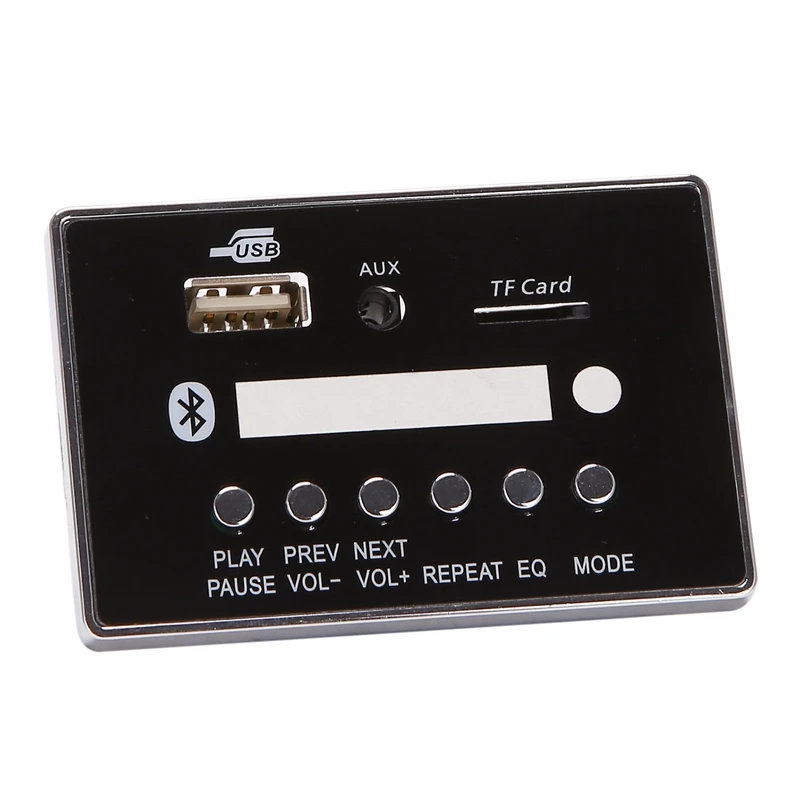 MP3 Decoder,DC5V-12V Bluetooth 5.0 MP3 Audio Decoder Board Module Supports MP3/USB /TF /LINE IN / FM Decoder Board